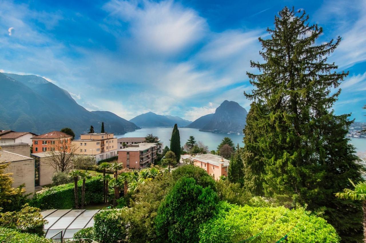 لوغانو Goccia Di Lago Lake View المظهر الخارجي الصورة